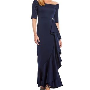 Gorgeous Navy Eliza J Gown size 8